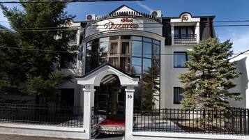 Fassade der Unterkunft