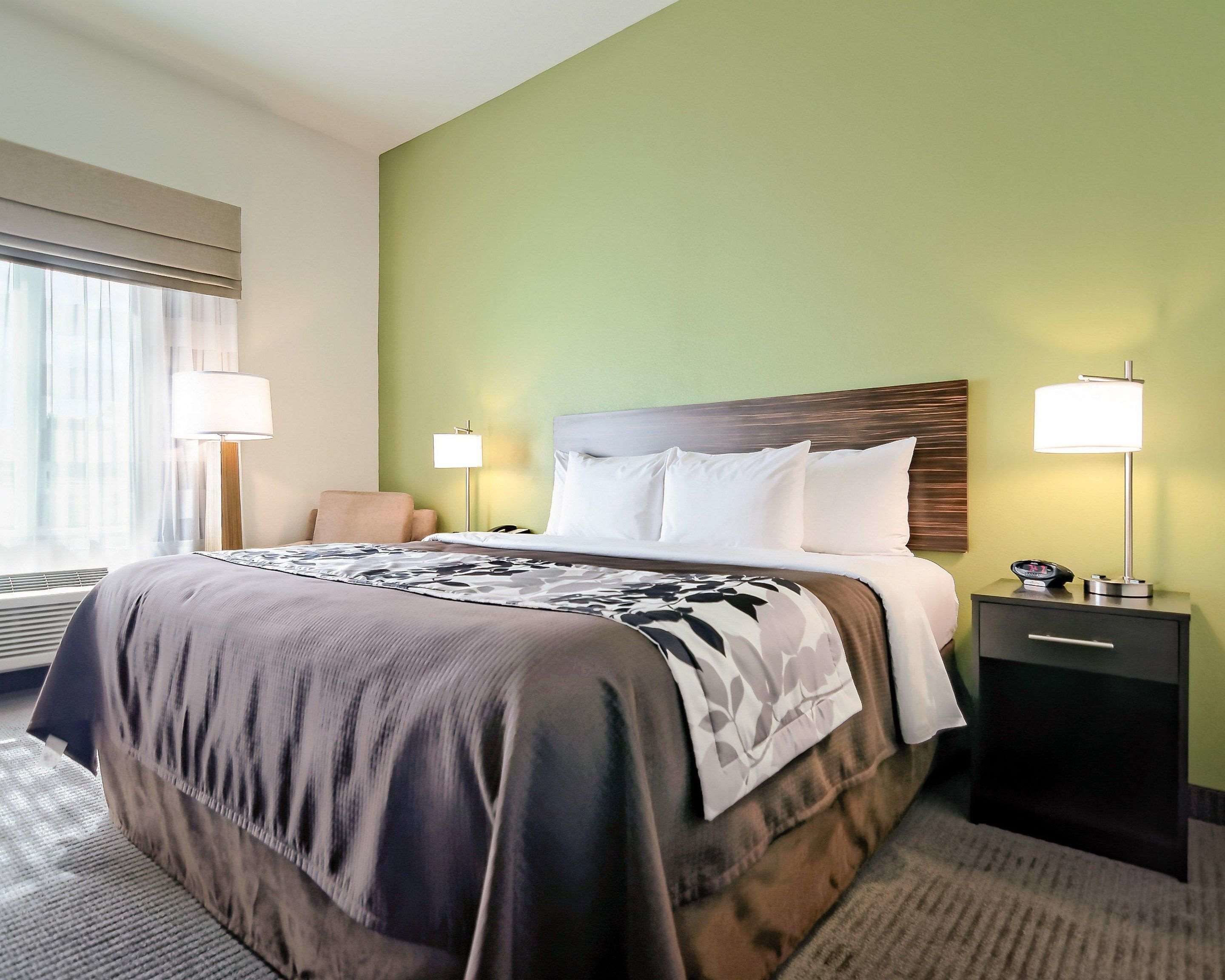 pillow-top beds, desk, blackout curtains, iron/ironing board