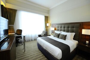 Minibar, in-room safe, blackout drapes, free WiFi