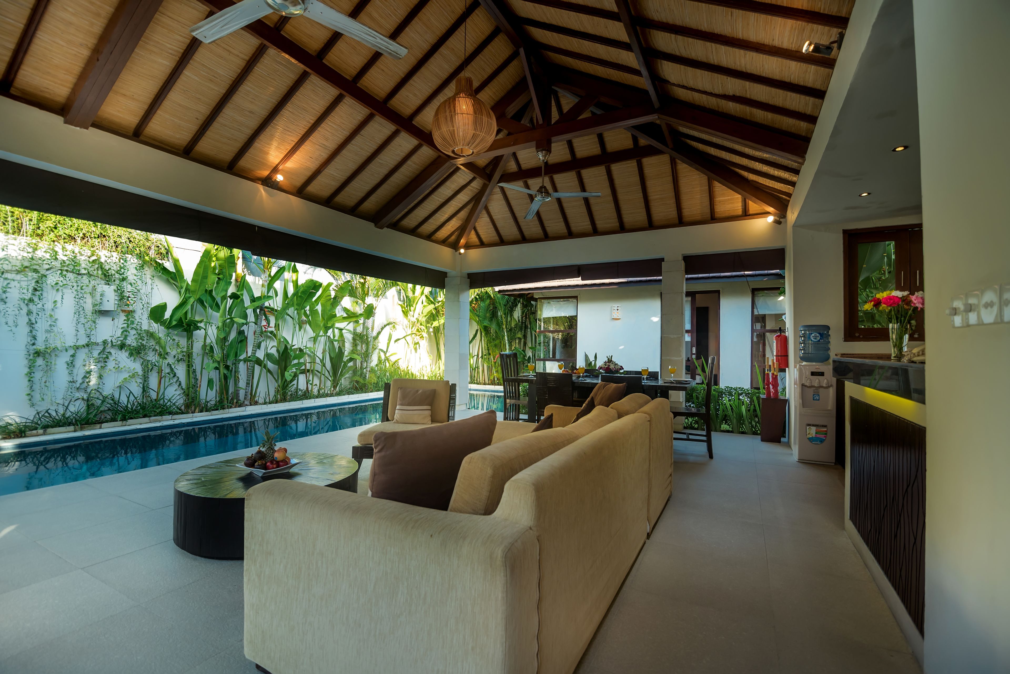 Villa, 5 Bedrooms, Private Pool | Living area | LCD TV, DVD player