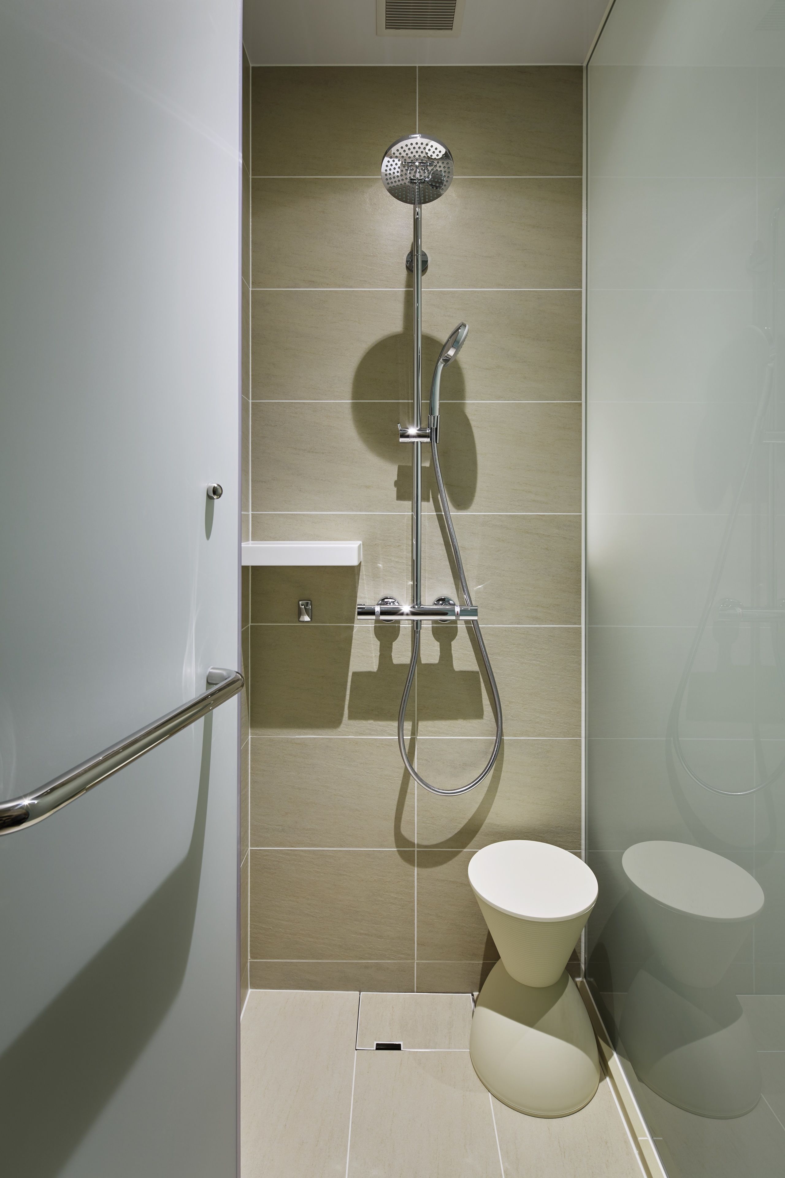 free toiletries, hair dryer, slippers, electronic bidet