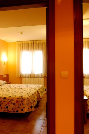 In-room safe, blackout curtains, cots/infant beds, free WiFi