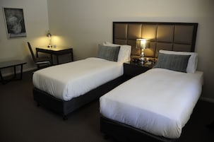 In-room safe, desk, iron/ironing board, free cribs/infant beds
