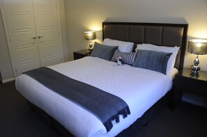 In-room safe, desk, iron/ironing board, free cribs/infant beds