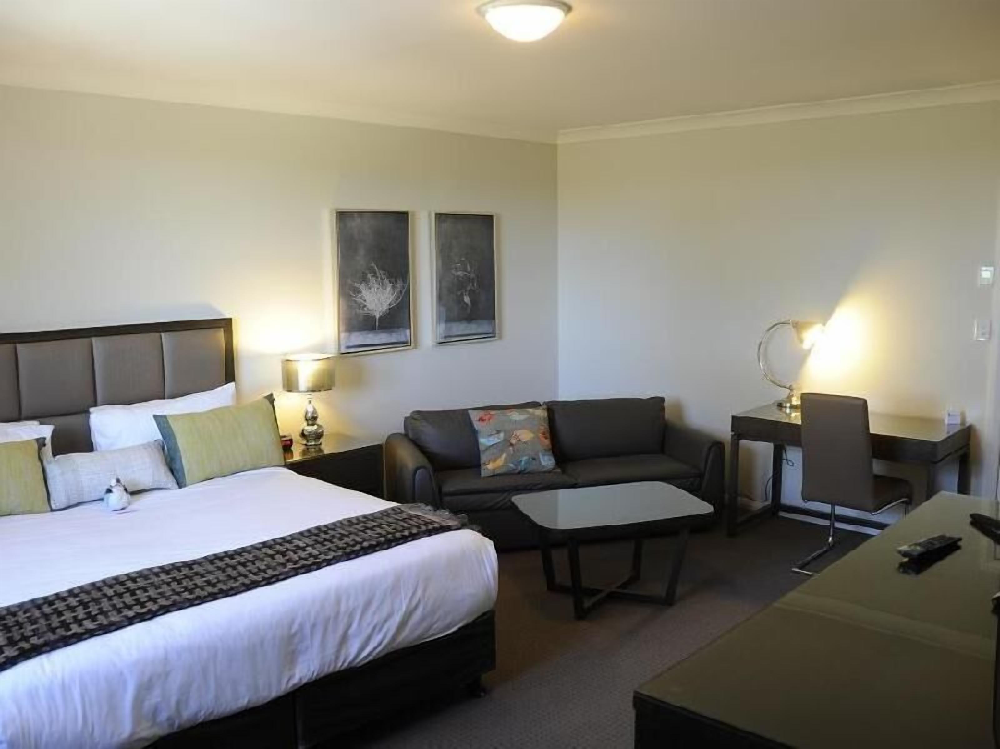 In-room safe, desk, iron/ironing board, free cribs/infant beds