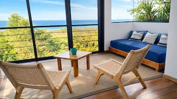 Panoramic Apartment, Ocean View | Living area