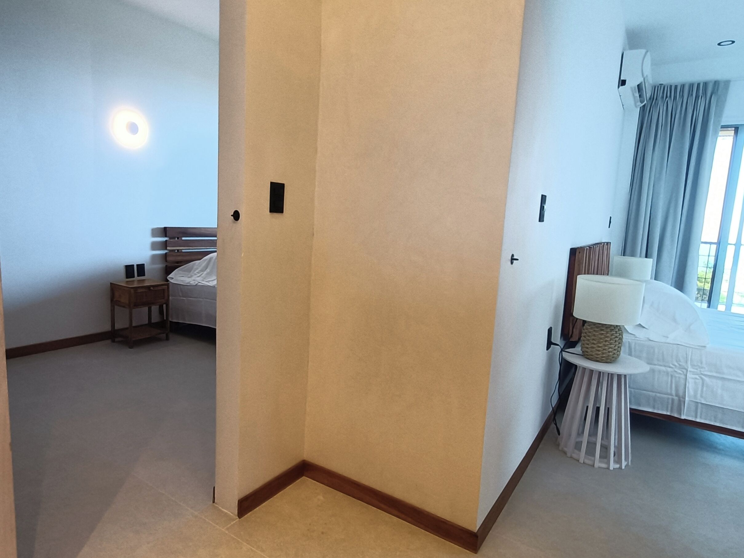 Pillow-top beds, in-room safe, desk, blackout curtains