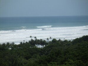 Blick von der Unterkunft