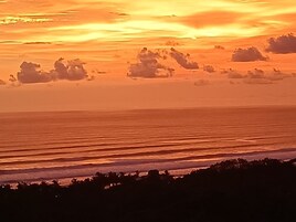 Vista desde la propiedad