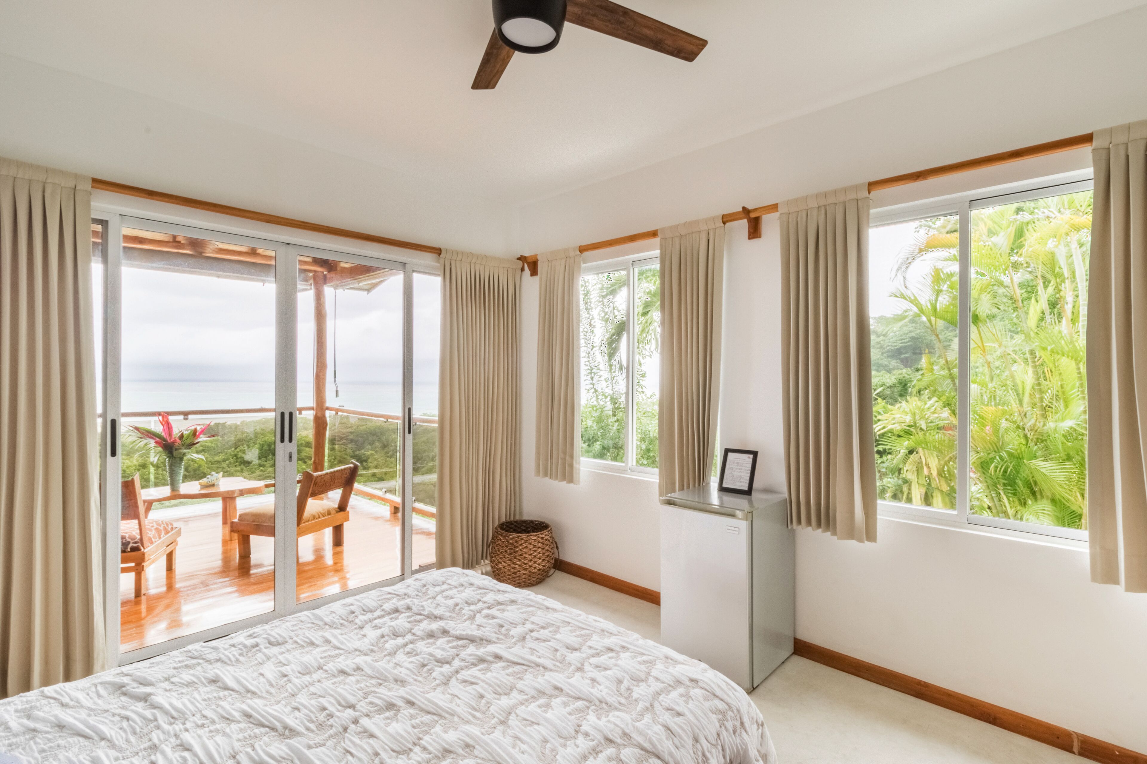 Panoramic Room, 1 Bedroom, Terrace, Ocean View | Pillow-top beds, in-room safe, desk, blackout curtains