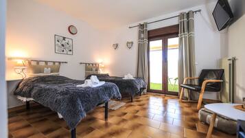 Chambre Standard avec lits jumeaux, vue montagne