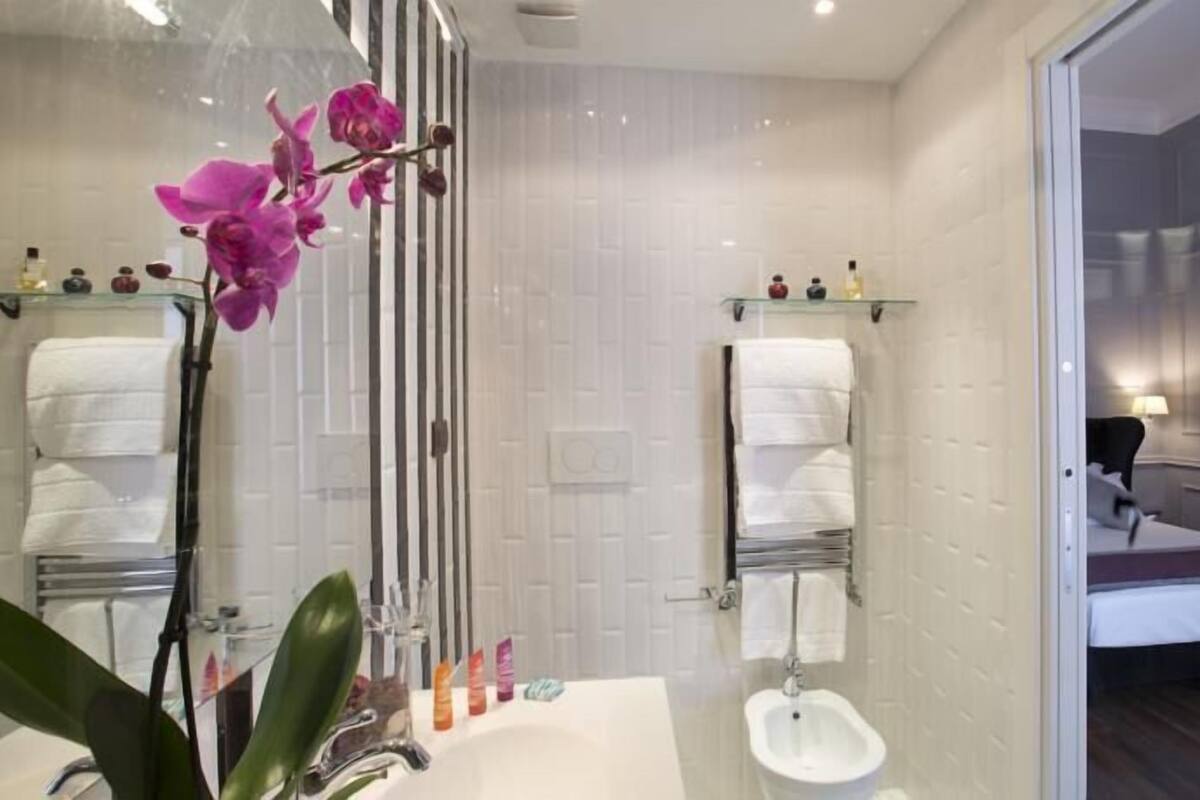 Premium bedding, memory-foam beds, free minibar, in-room safe