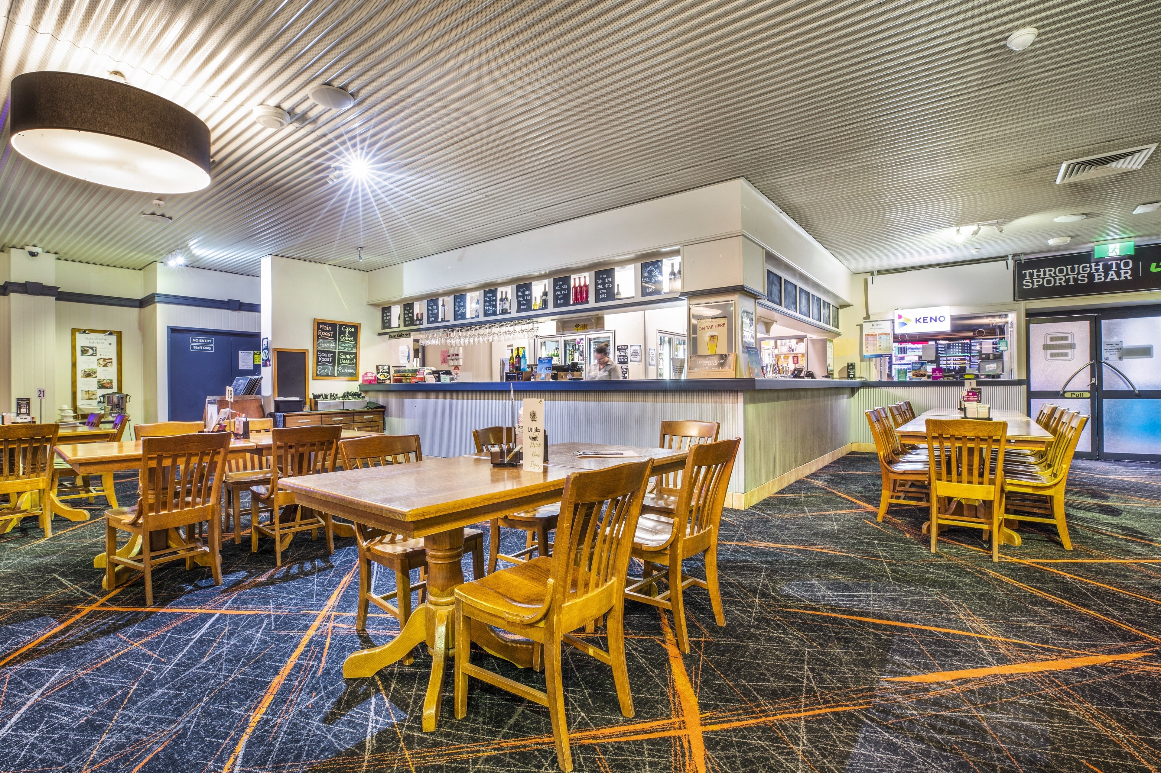 lunch and dinner served