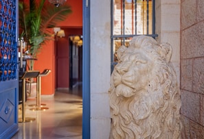 Interior entrance