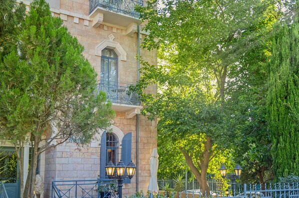 Façade de l’hébergement