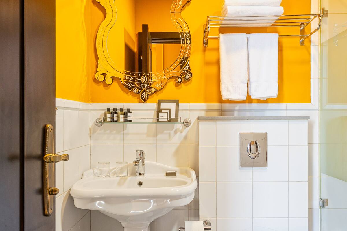 free toiletries, hair dryer, bathrobes, slippers