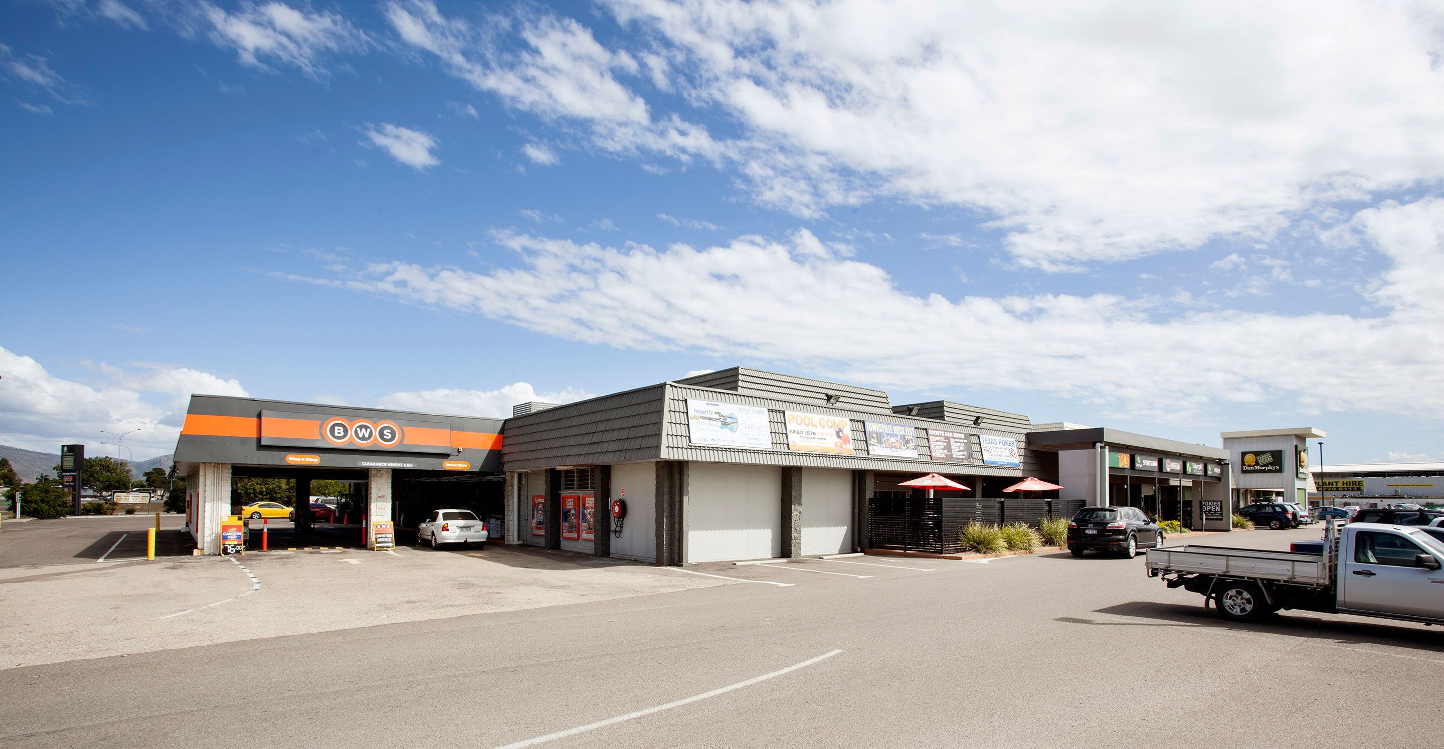 Voorkant van accommodatie