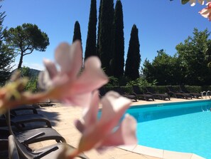 Outdoor pool, a rooftop pool, open 8:00 AM to 9:00 PM, pool umbrellas - Villa Schindler (Manerba del Garda)