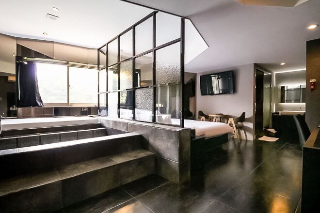 Premium bedding, pillow-top beds, free minibar, desk