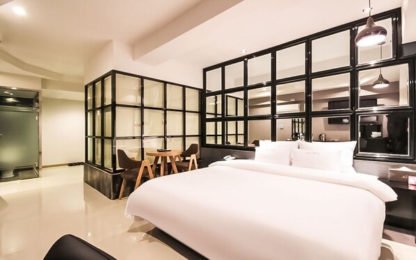 Habitación doble Premium | Ropa de cama de alta calidad y camas con pillow-top