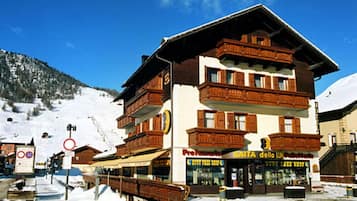 Façade de l’hébergement