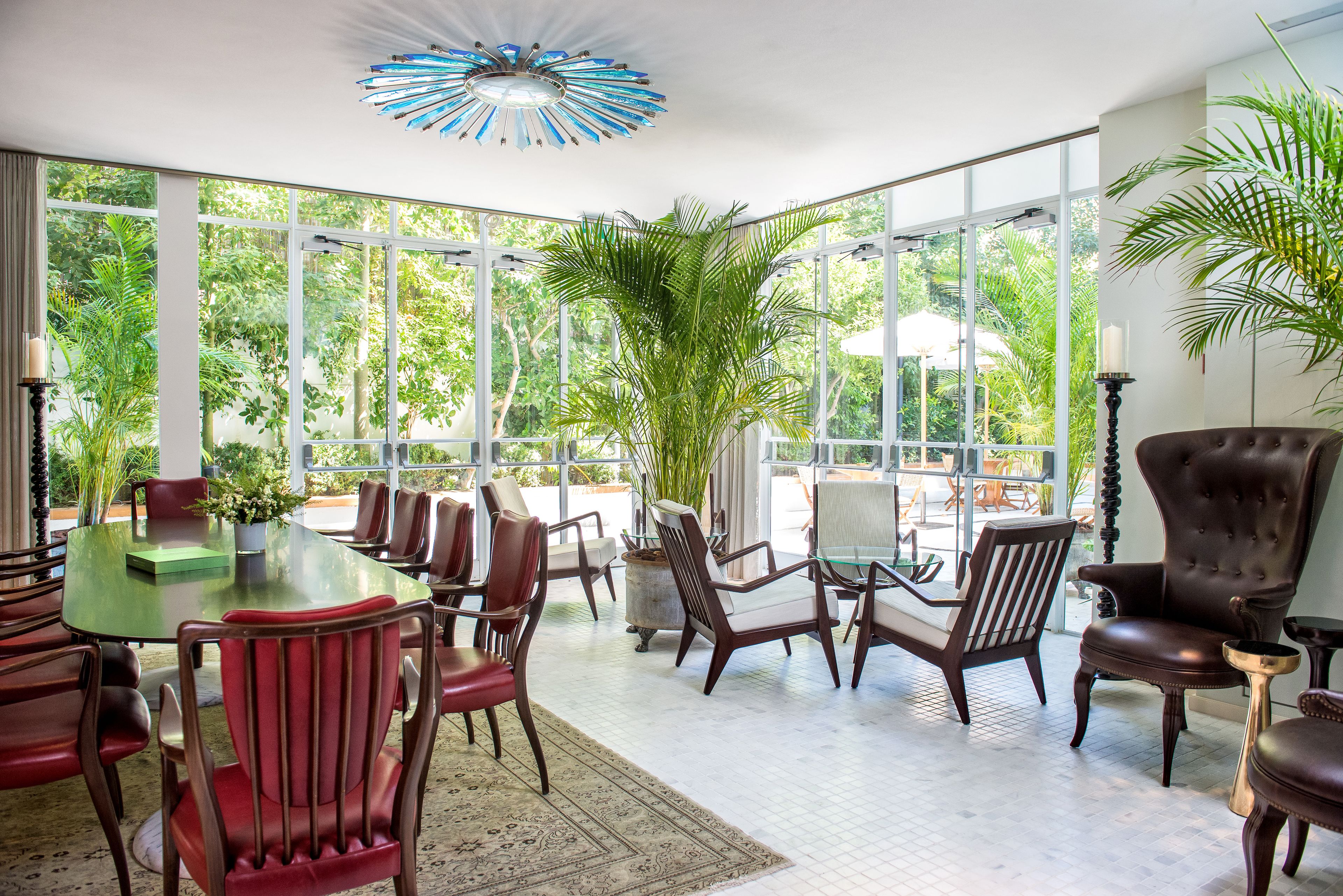 Khu tiếp khách ở sảnh