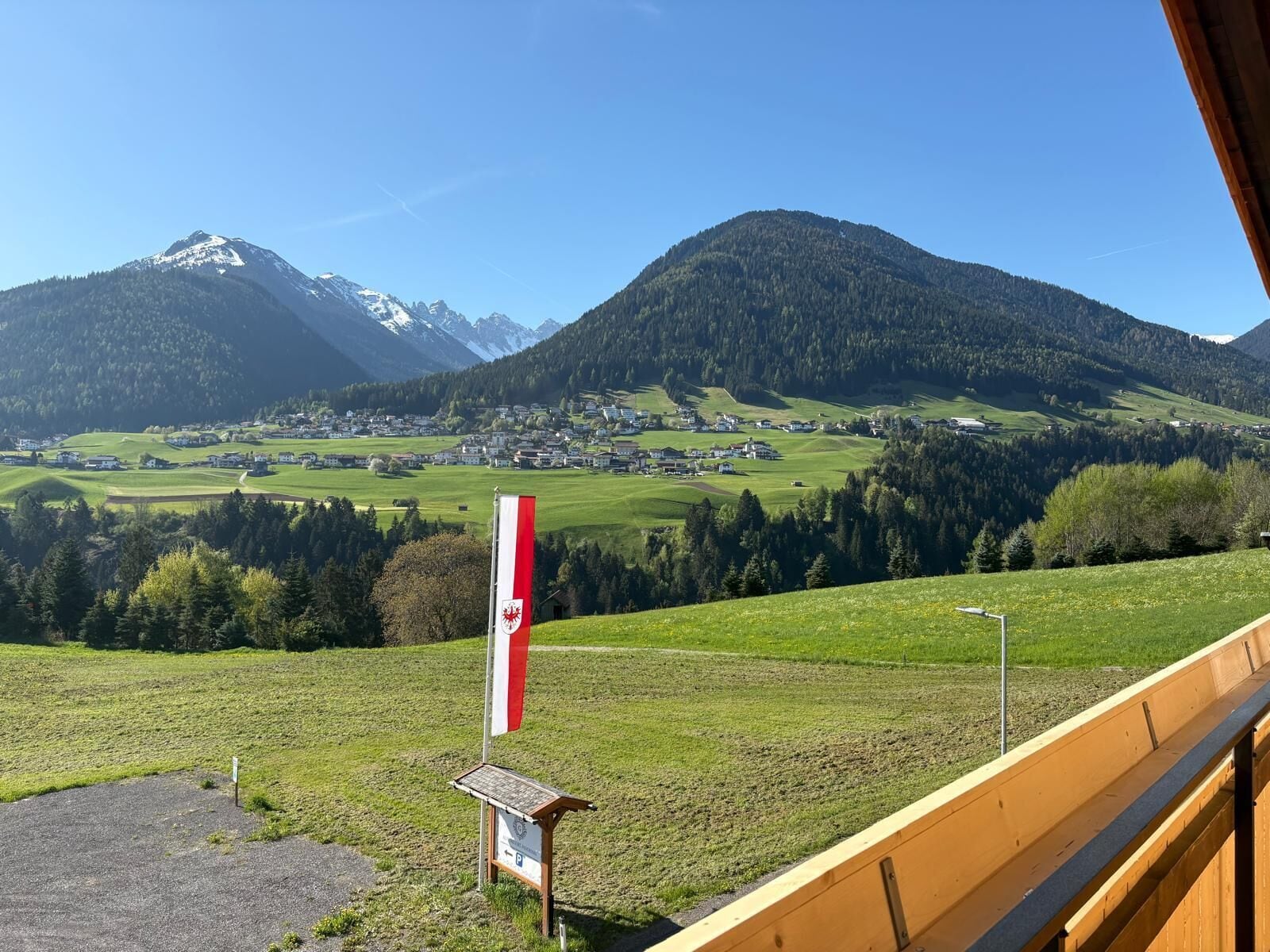 Vue sur les montagnes