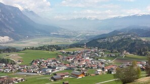 Utsikt fra overnattingsstedet