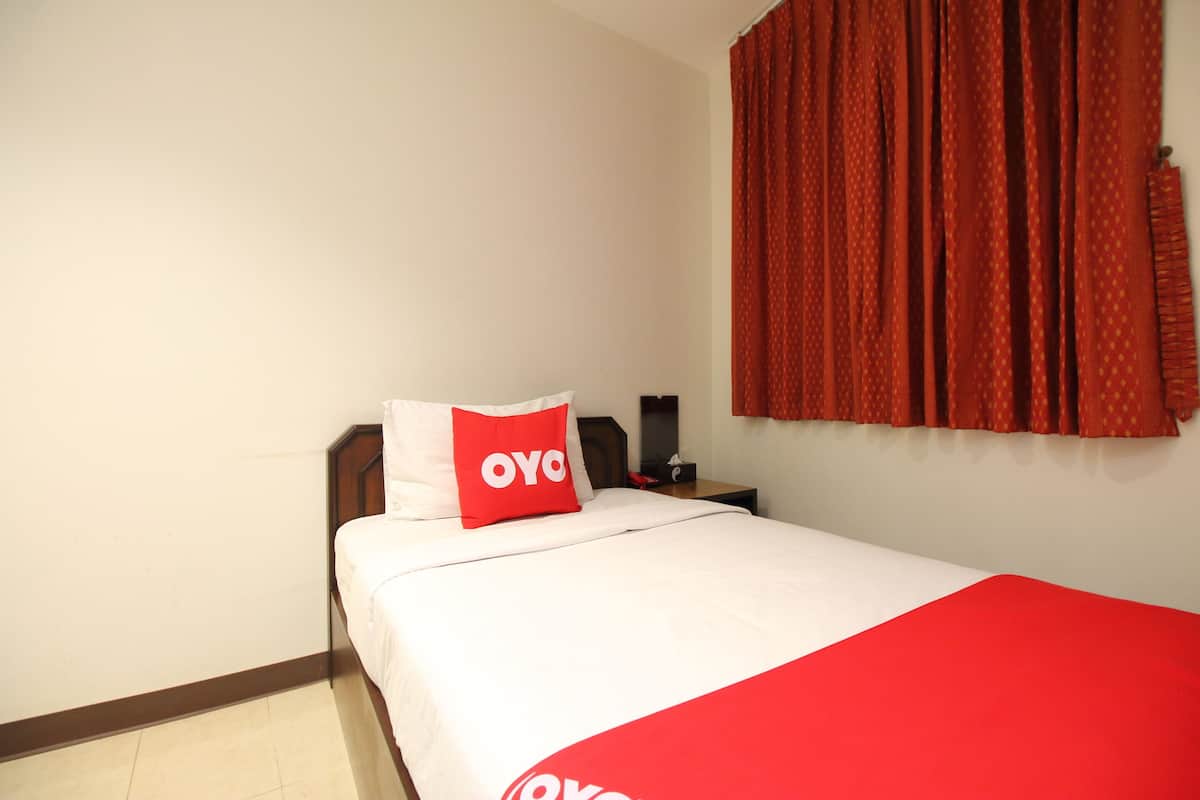 Kamar Single Standar | Meja kerja, Wi-Fi gratis, dan seprai linen