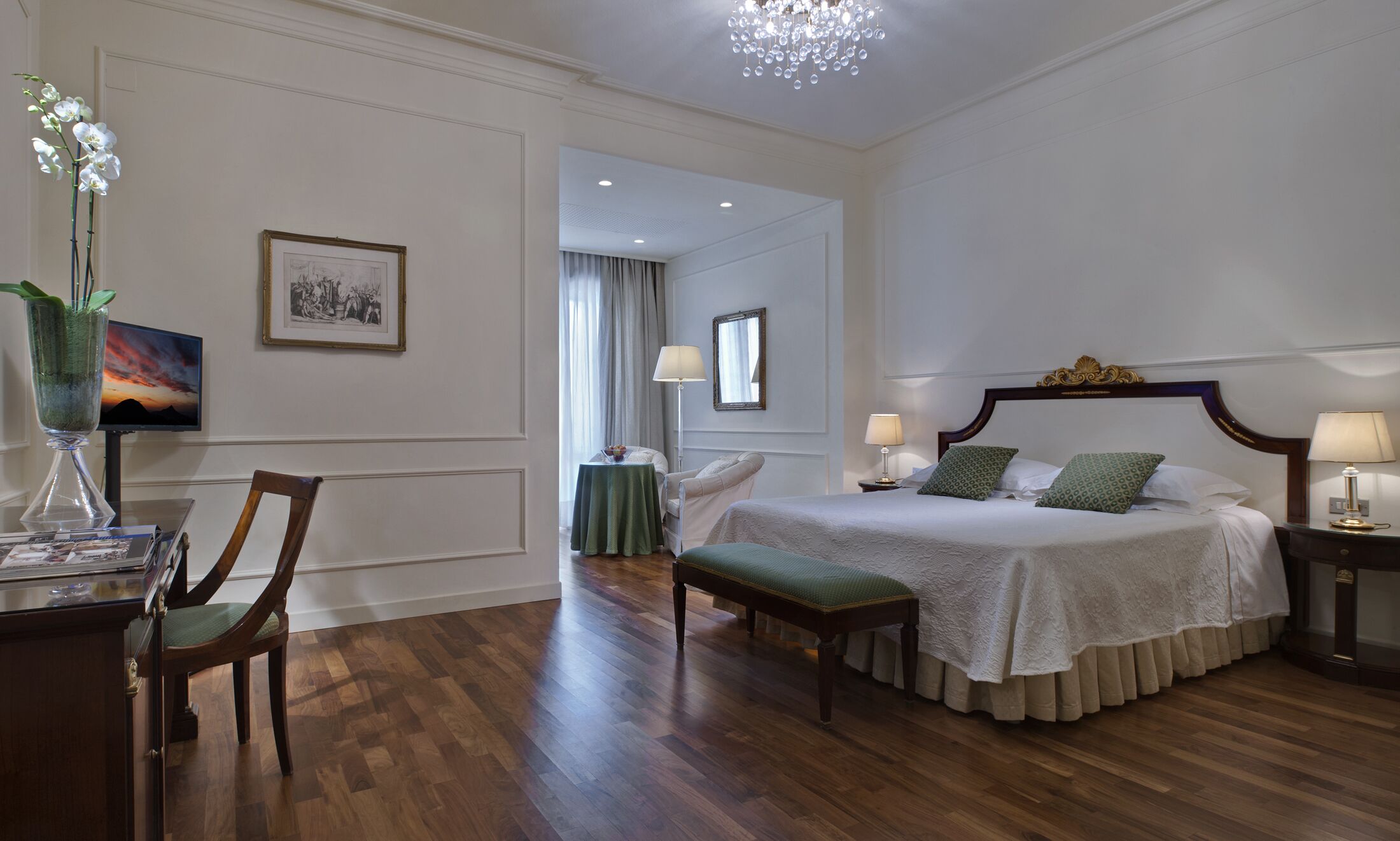 superior double room, garden view | 1 bedroom, minibar, in-room safe, desk