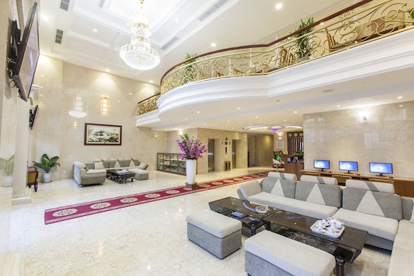 Àrea amb seients del vestíbul