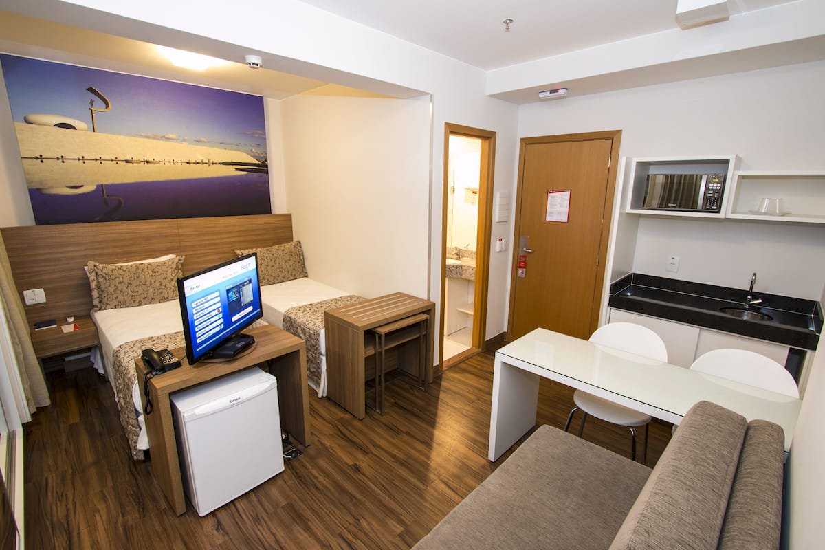 Minibar, in-room safe, individually decorated, desk