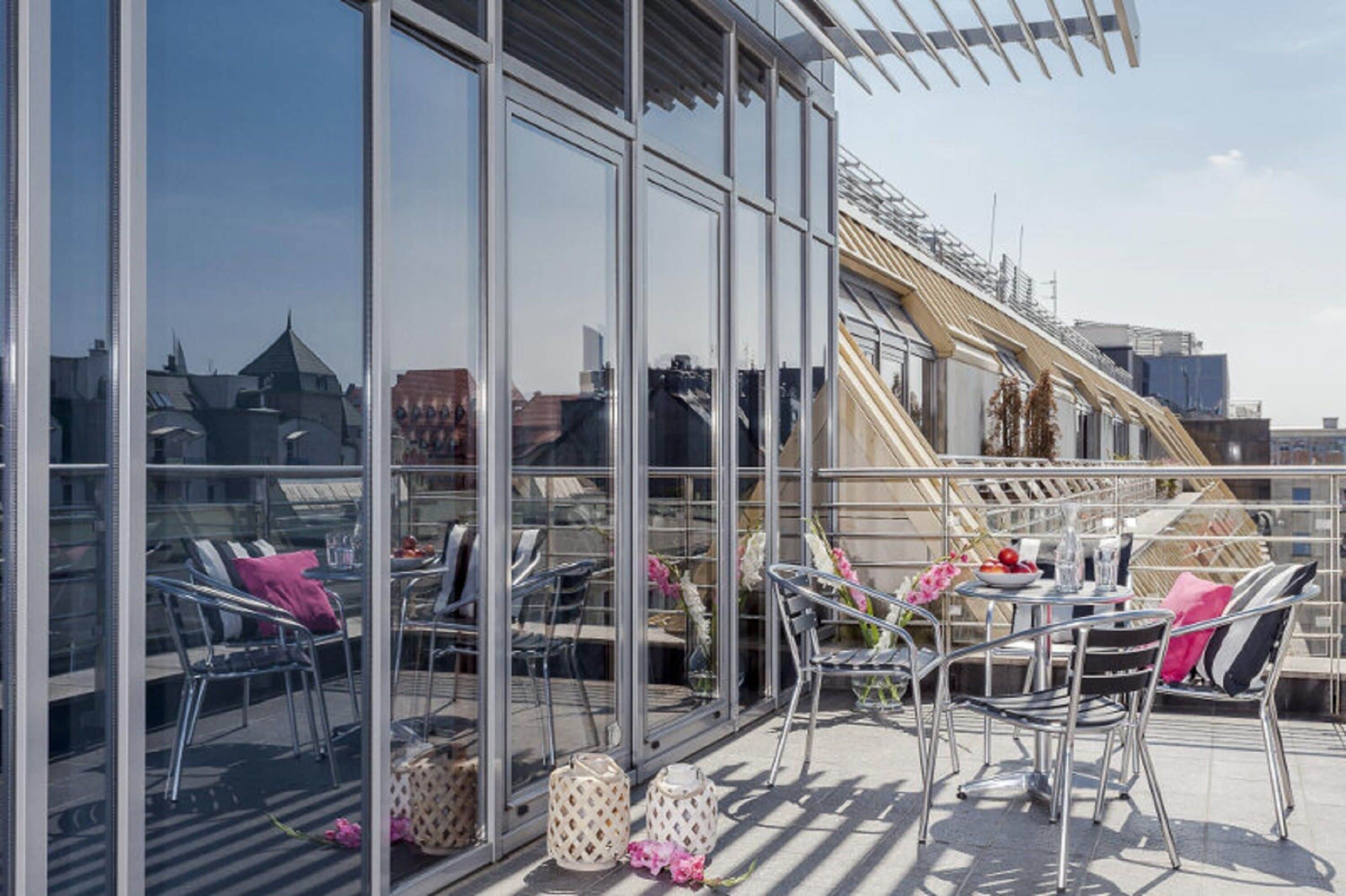 Apartemen, 1 kamar tidur | Balkon