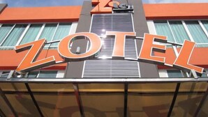 A hotel sign with the name "Zotel" prominently displayed. - Zotel Hotel (Kuching)