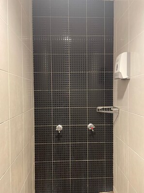 Shower, hair dryer, towels - Zotel Hotel (Kuching)
