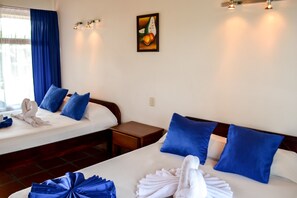 Een kluis op de kamer, gratis wifi, beddengoed