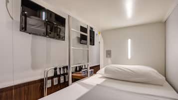 Quarto duplo, banheiro compartilhado | Roupas de cama antialérgicas, Wi-Fi de cortesia, roupa de cama