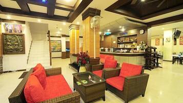 Sala de estar en el lobby