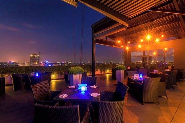 Rooftop bar