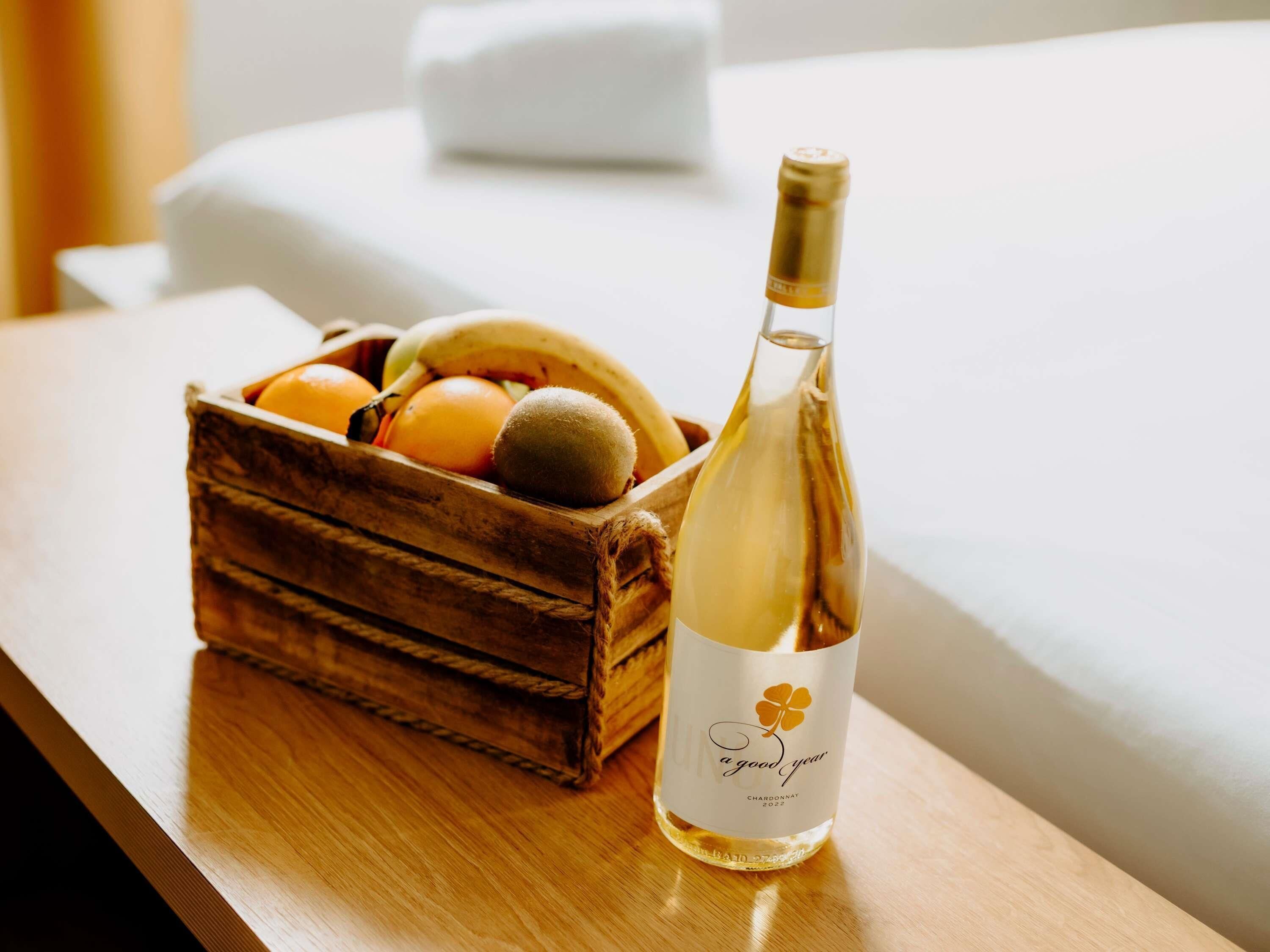 minibar, desk, laptop workspace, soundproofing