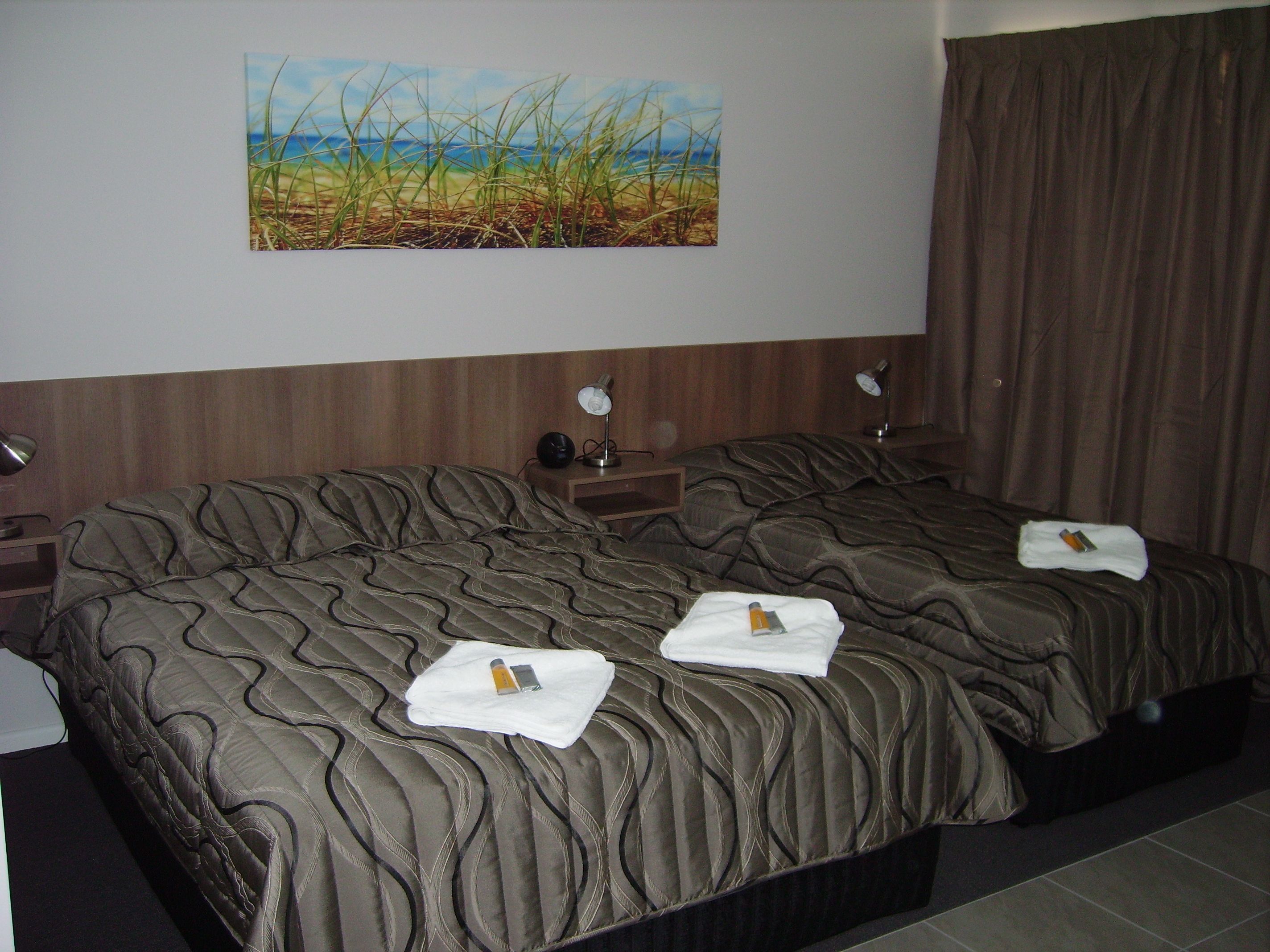 Individually furnished, iron/ironing board, free cribs/infant beds