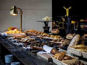 Morgenmadsbuffet hver dag mod et gebyr