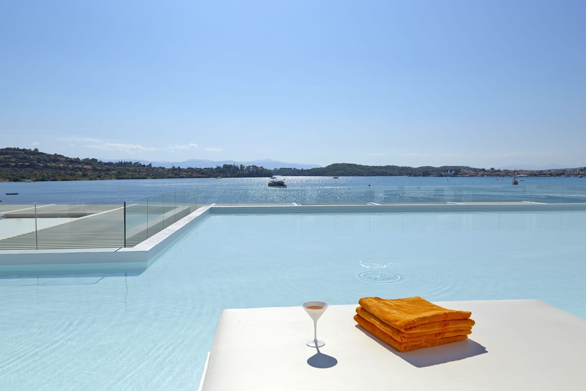 Suite, Meerblick (Luux, Shared Plunge Pool) | Terrasse/Patio