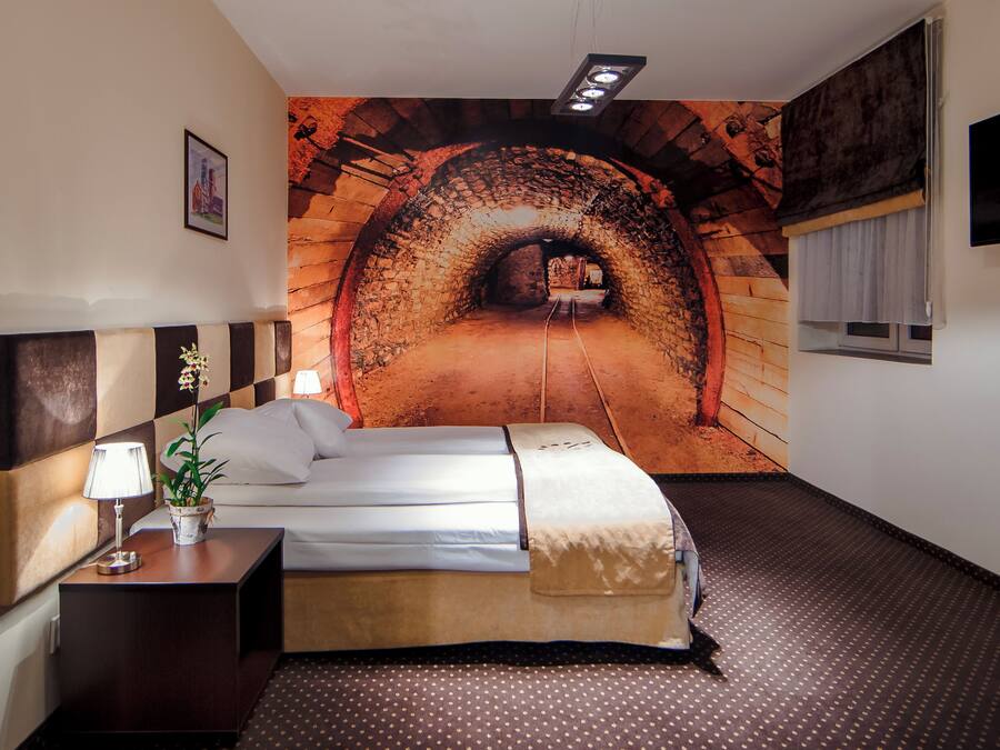 Desk, blackout drapes, iron/ironing board, free WiFi