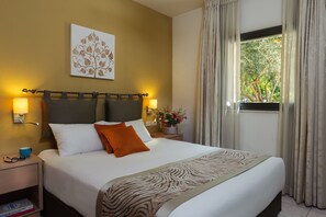 Suite, Terrace, Garden Area | 1 bedroom, in-room safe, desk, soundproofing
