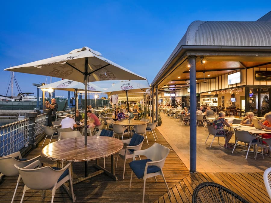 Lunch, dinner served; local cuisine, pool views