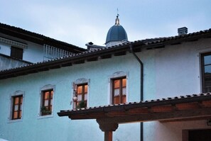 Front of property – evening/night