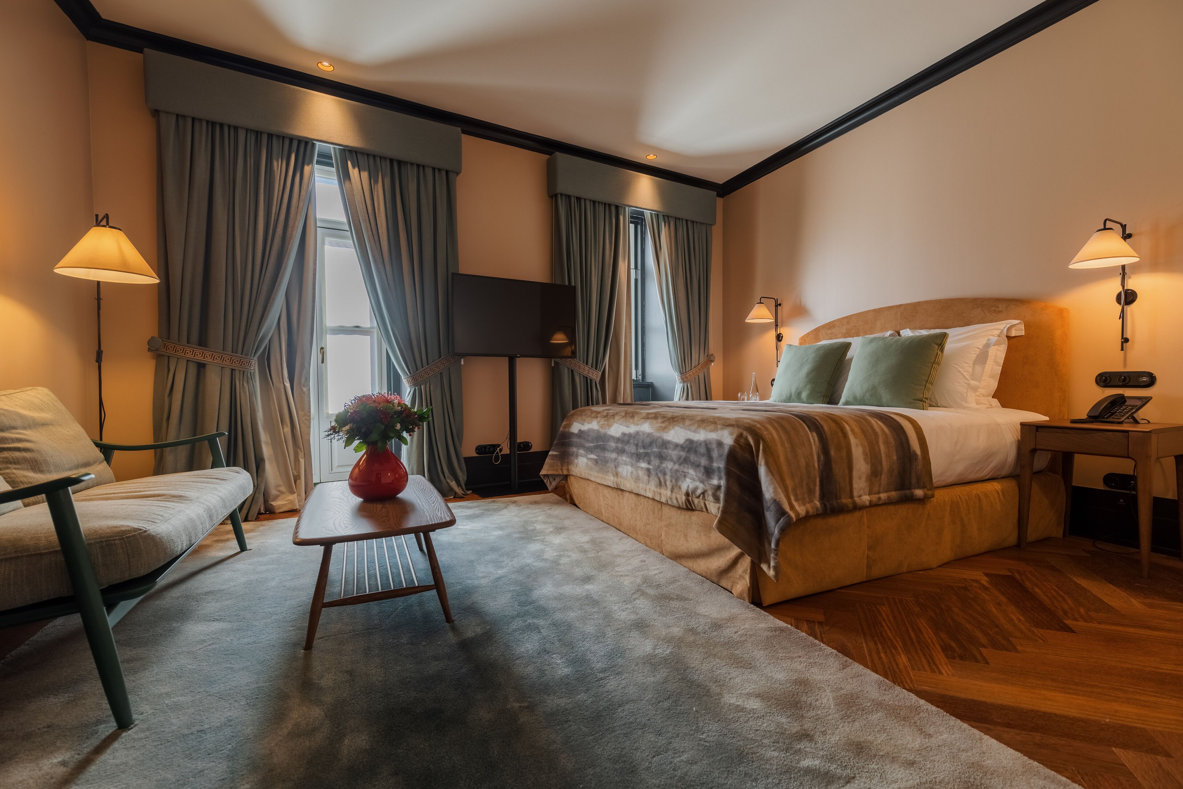 deluxe double room (garden) | 1 bedroom, premium bedding, minibar, in-room safe