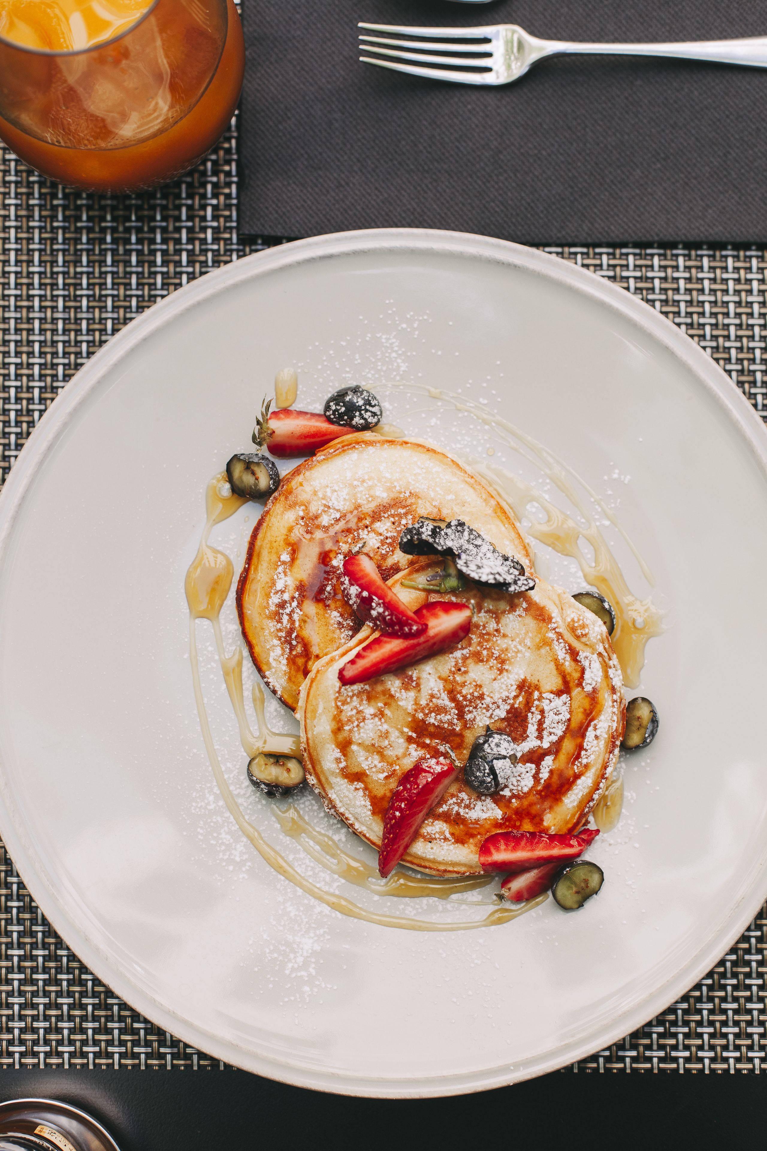 Café da manhã com buffet grátis todos os dias