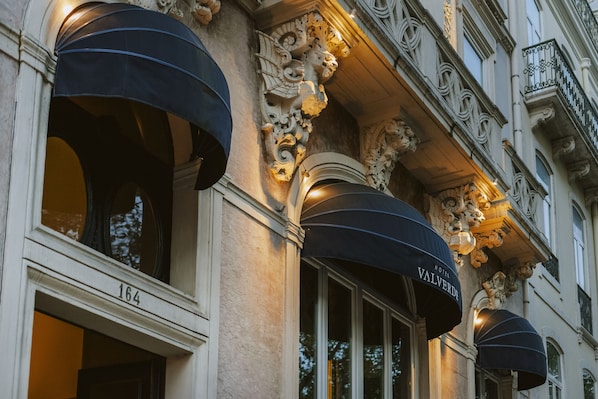 Façade de l’hébergement